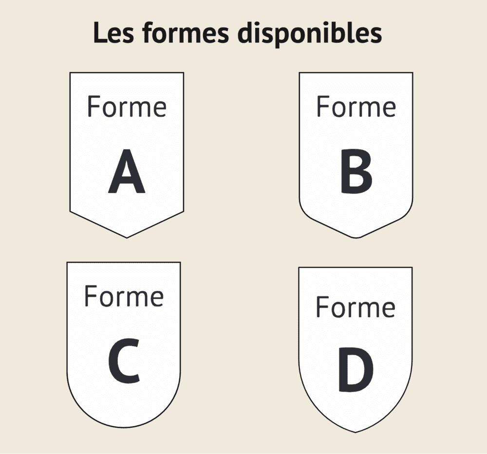 forme fanions